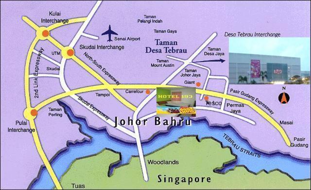Hotel 193 Johor Bahru Exteriér fotografie